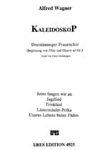 Kaleidoskop Liederzyklus fr Frauenchor (Fl, Git ad lib.) Chorpartitur