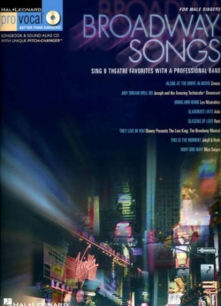 Broadway Songs (+CD) for male singers