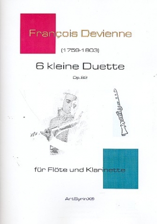 6 kleine Duette op.82 fr Flte und Klarinette Spielpartitur
