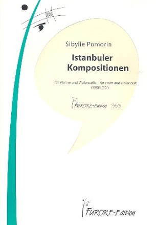 Istanbuler Kompositionen fr Violine und Violoncello 2 Spielpartituren