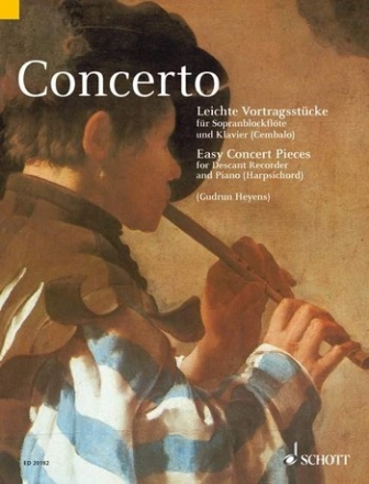 Concerto fr Sopranblockflte und Klavier