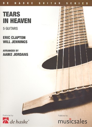 Tears in Heaven fr 5 Gitarren Partitur und Stimmen