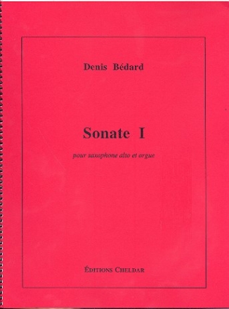 Sonate Nr.1 fr Altsaxophon und Orgel