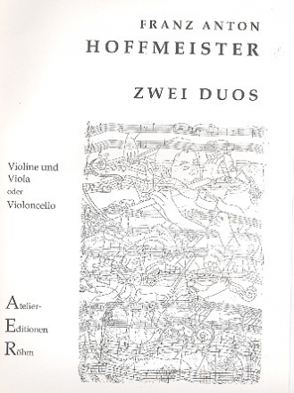 2 Duos fr Violine und Viola (Violoncello) Stimmen