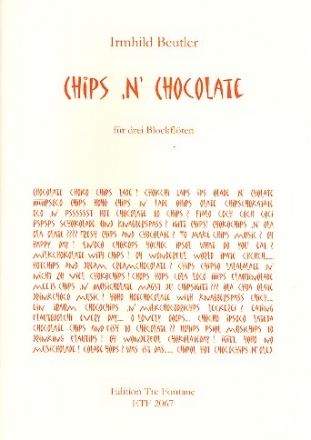 Chips 'n' Chocolate fr 3 Blockflten (ATB) Partitur und Stimmen