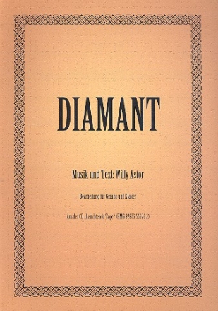 Diamant: fr Gesang und Klavier Einzelausgabe