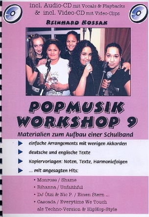 Popmusik Workshop Band 9 (+CD) Noten, Arbeitsmaterialien Kopiervorlagen