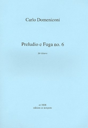 Preludio e Fuga no.6 op.116  fr Gitarre