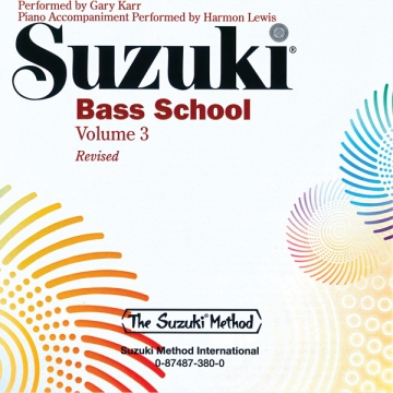 Suzuki Bass School vol.3 CD
