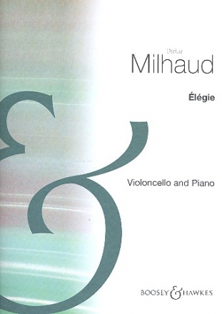 Elegie fr Violoncello und Klavier