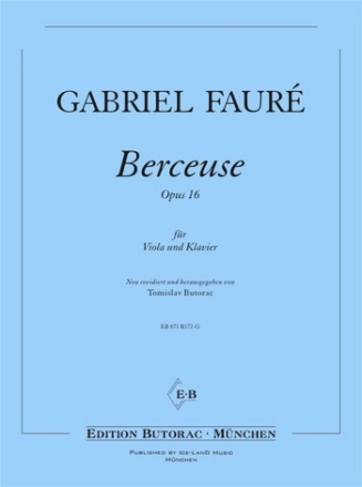 Berceuse op.16 fr Viola und Klavier