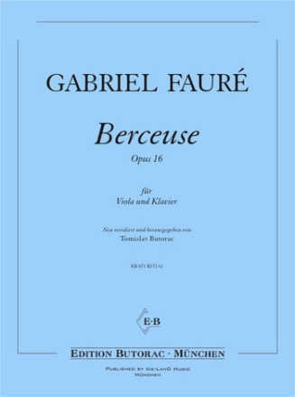 Berceuse op.16 fr Viola und Klavier