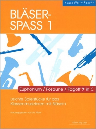 Blser-Spa Band 1 fr Blasorchester Euphonium/Posaune/Fagott im Bassschlssel