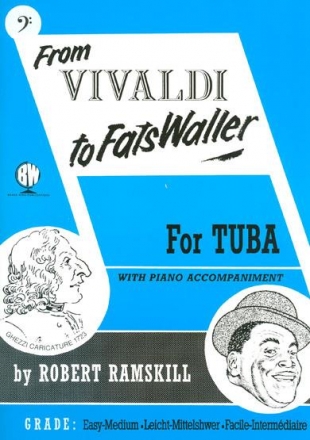 From Vivaldi to Fats Waller for tuba and piano (bass clef)