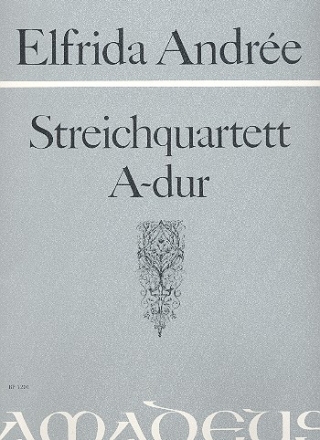 Streichquartett A-Dur op.posth. Partitur und Stimmen