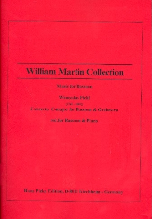 Concerto C Major for bassoon and orchestra score