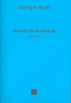 Sonate F-Dur fr Klavier