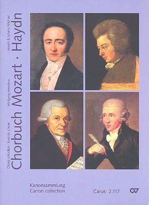 Chorbuch Mozart Haydn Band 7 - Kanons  Partitur