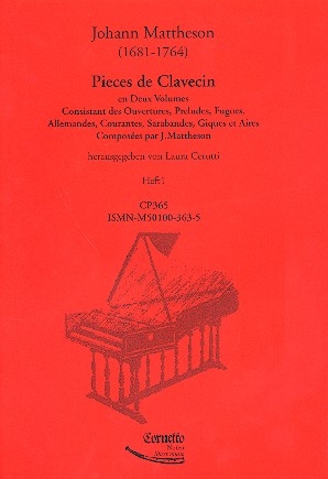 Pices de clavecin Band 1 (Suiten 1-6) fr Cembalo