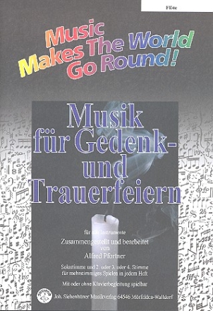 Musik fr Gedenk- und Trauerfeiern fr flexibles Ensemble Flte