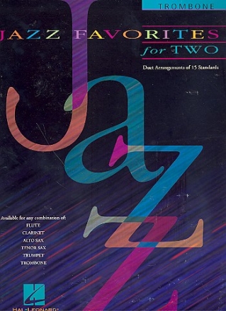 Jazz Favorites for two: for 2 trombones score
