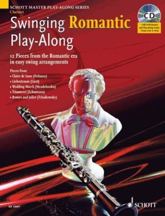 Swinging Romantic Playalong (+CD) fr Klarinette (Klavierbegleitung als PDF zum Ausdrucken)