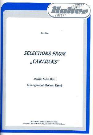 Selections from Caravans: fr Blasorchester Direktion und Stimmen