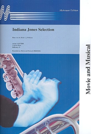 Indiana Jones Selection: for concert band score