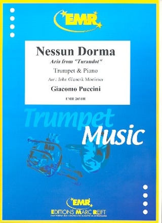 Nessun dorma fr Trompete und Klavier