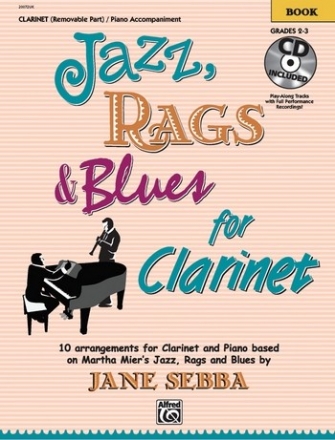 Jazz, Rags and Blues (+CD): for clarinet and piano