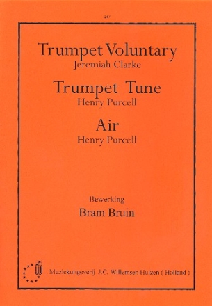 Trumpet Voluntary (Clarke)  and Trumpet Tune (Purcell) for organ