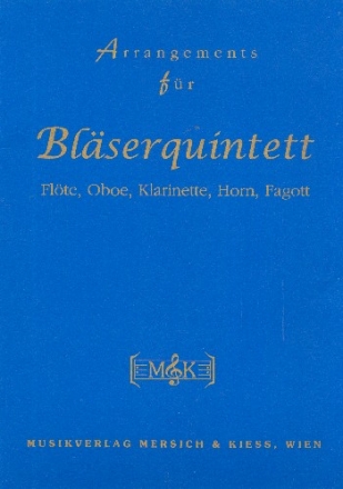 Czardas op.441 fr Blserquintett (Fl, Ob, Klar in A, Horn, Fag) Partitur+Stimmen