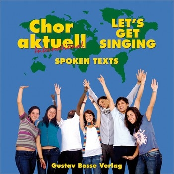 Chor aktuell international CD gesprochene Texte - Aussprachehilfe