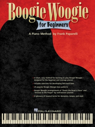 Boogie Woogie for Beginners: a piano method