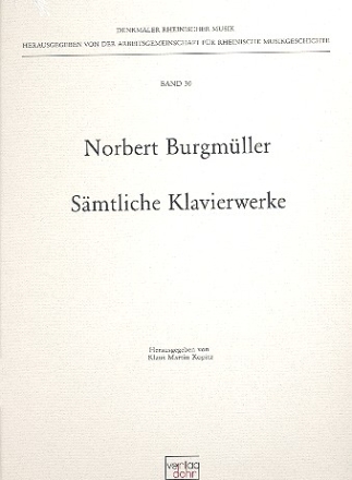 Smtliche Klavierwerke (gebunden) 