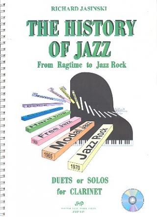 The History of Jazz (+CD): fr 1-2 Klarinetten Spielpartitur