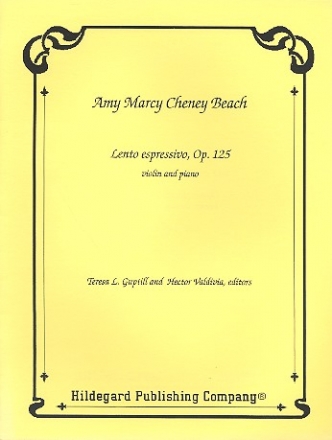 Lento espressivo op.125 for violin and piano