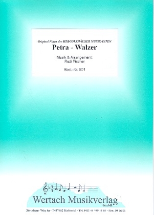 Petra-Walzer: fr Blasorchester Direktion und Stimmen
