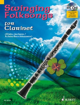Swinging Folksongs for Clarinet (+CD) fr Klarinette Spielbuch