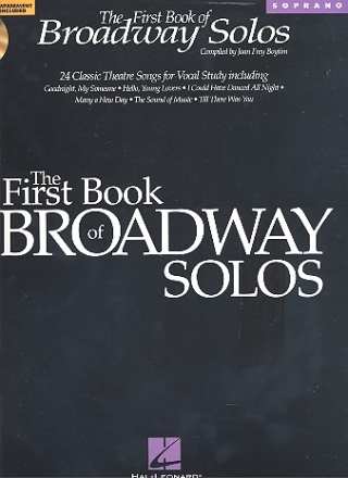 The first Book of Broadway Solos (+CD): for soprano and piano