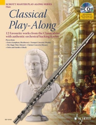 Classical Playalong (+CD) for flute (Klavierbegleitung als PDF zum Ausdrucken)