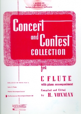 Concert and Contest Collection for Flute CD