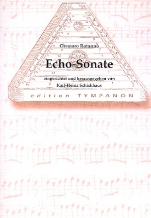 Echo-Sonate D-Dur fr Hackbrett (Salterio) und Cembalo (Orgel)