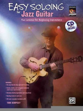 Easy Soloing for Jazz Guitar (+CD)