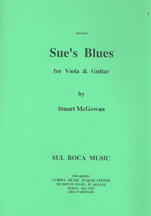 Sue's Blues for viola and guitar
