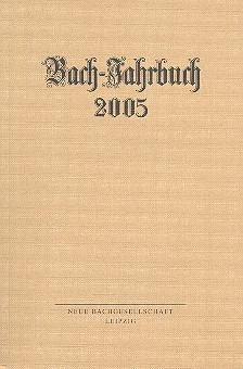 Bach-Jahrbuch 2005