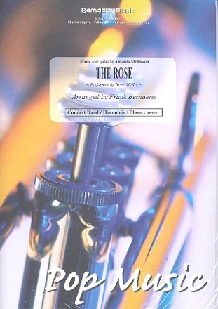 The Rose: fr Blasorchester Direktion und Stimmen