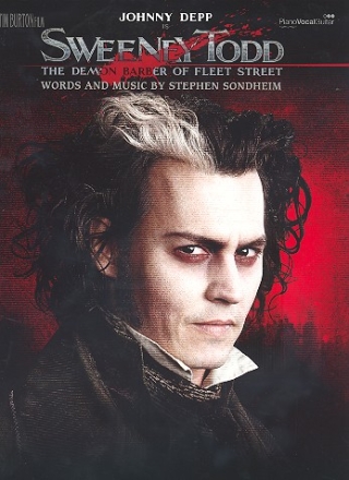 Sweeney Todd (2007): The Demon Barber of Fleet Street Songbook piano/vocal/guitar