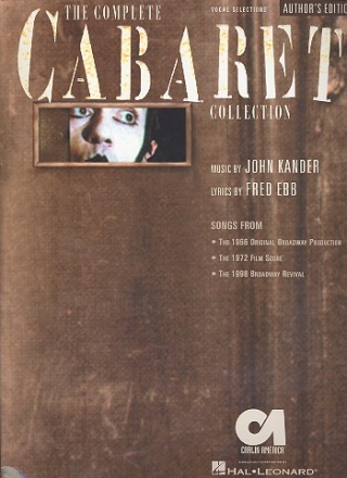The complete Cabaret Collection piano/vocal/guitar Songbook Author's Edition