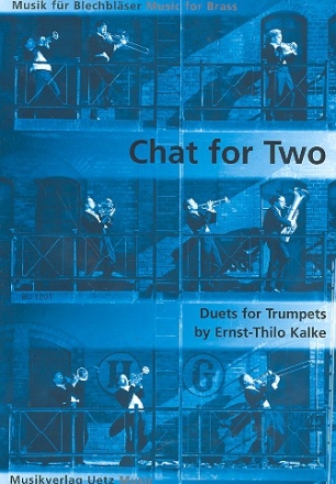 Chat for two fr 2 Trompeten Spielpartitur